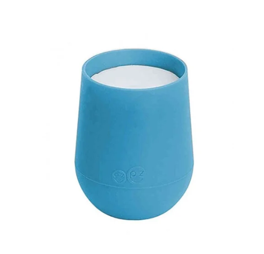 Ezpz Εκπαιδευτικό ποτήρι 4+ μηνών Tiny Cup Blue TC-B7709U