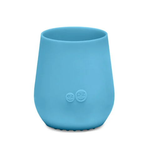 Ezpz Εκπαιδευτικό ποτήρι 4+ μηνών Tiny Cup Blue TC-B7709U