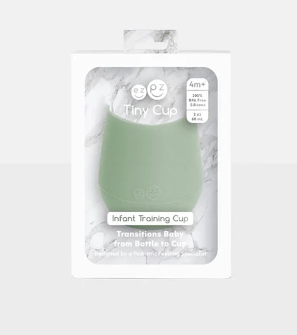 Ezpz Εκπαιδευτικό ποτήρι 4+ μηνών Tiny Cup - Sage TC-S5655U