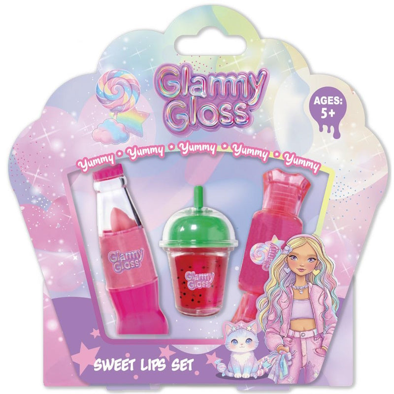 Diakakis Μακιγιάζ Yummy Σετ 3Τμχ Glammy Gloss