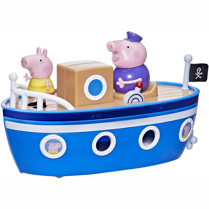 Hasbro Peppa Pig Peppa’s Adventures Grandpa Pig’s Cabin Boat F3631