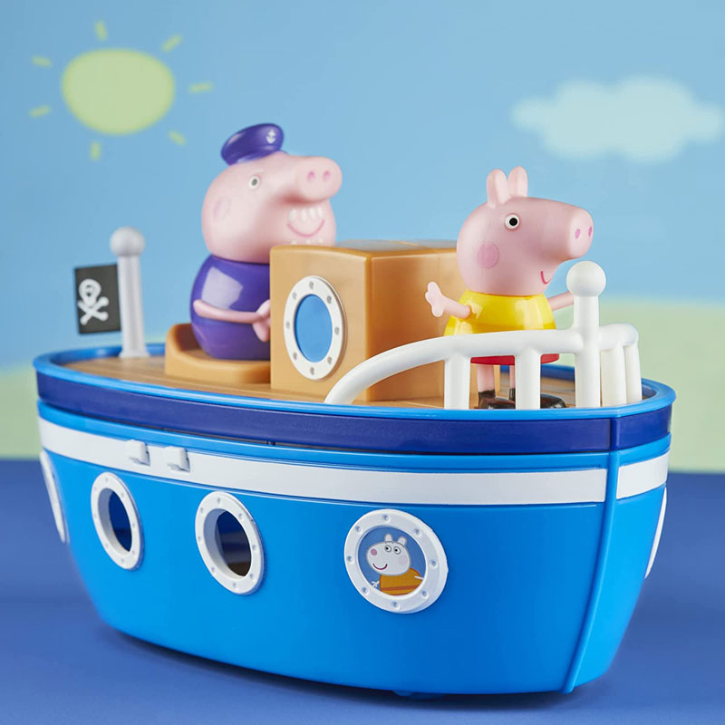 Hasbro Peppa Pig Peppa’s Adventures Grandpa Pig’s Cabin Boat F3631