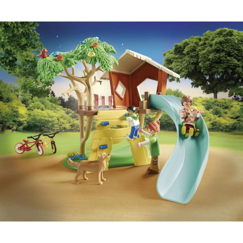 Playmobil Δεντρόσπιτο με τσουλήθρα