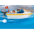 Playmobil Family Fun Φορτηγάκι με τρέιλερ και ταχύπλοο