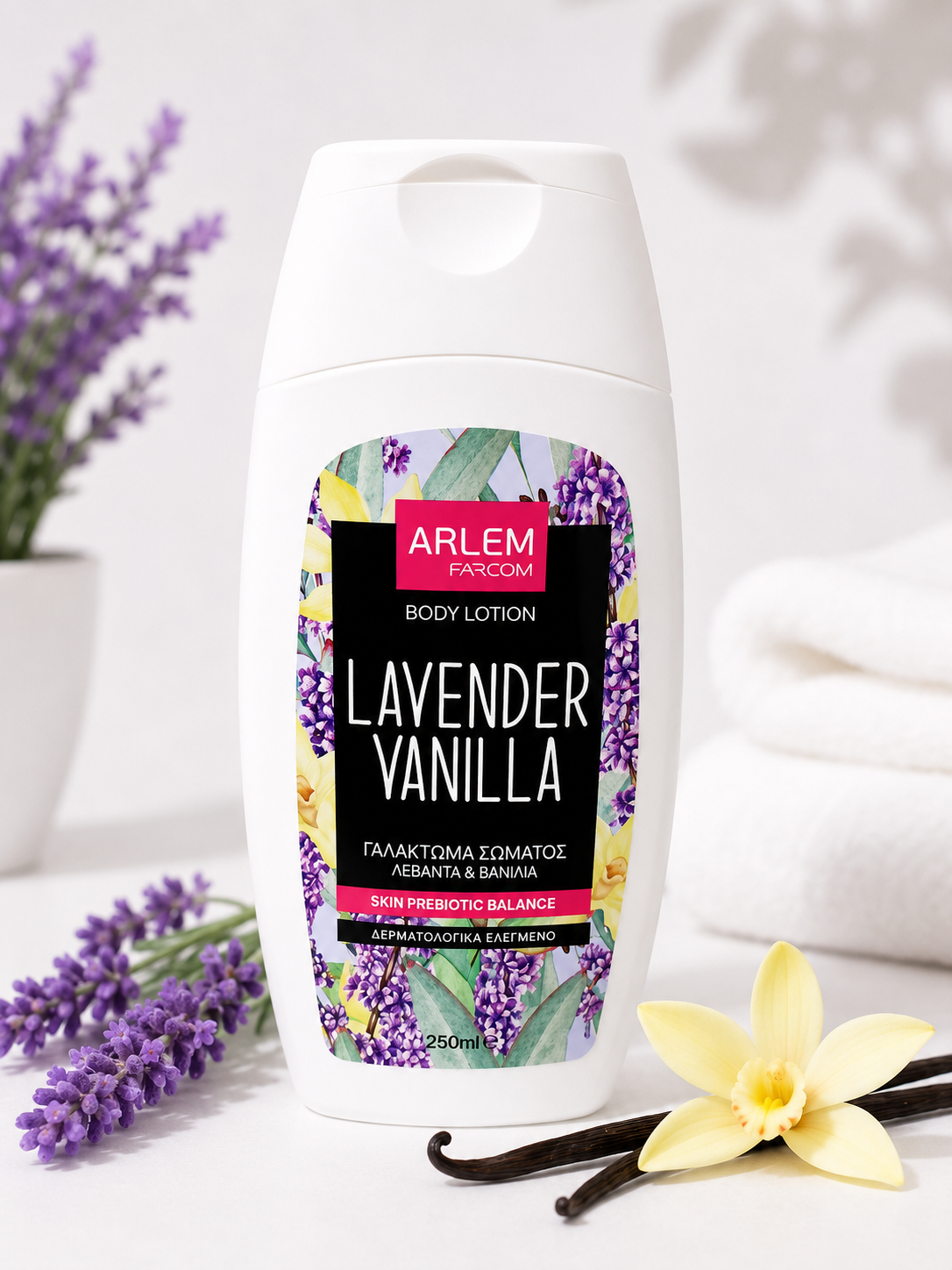ARLEM Body Lotion Collection Lavender Vanilla