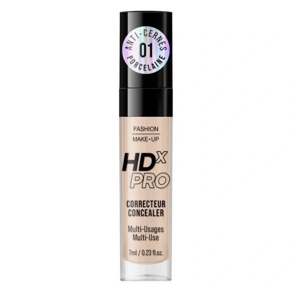 Fashion Make‑Up HD Pro Correcteur Concealer 01-Porcelaine