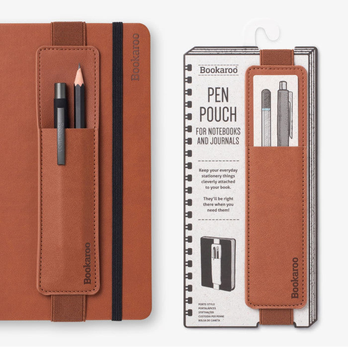 ΣΤΗΡΙΓΜΑ ΣΤΥΛΟ ΒΙΒΛΙΟΥ IF BOOKAROO POUCH - Καφέ
