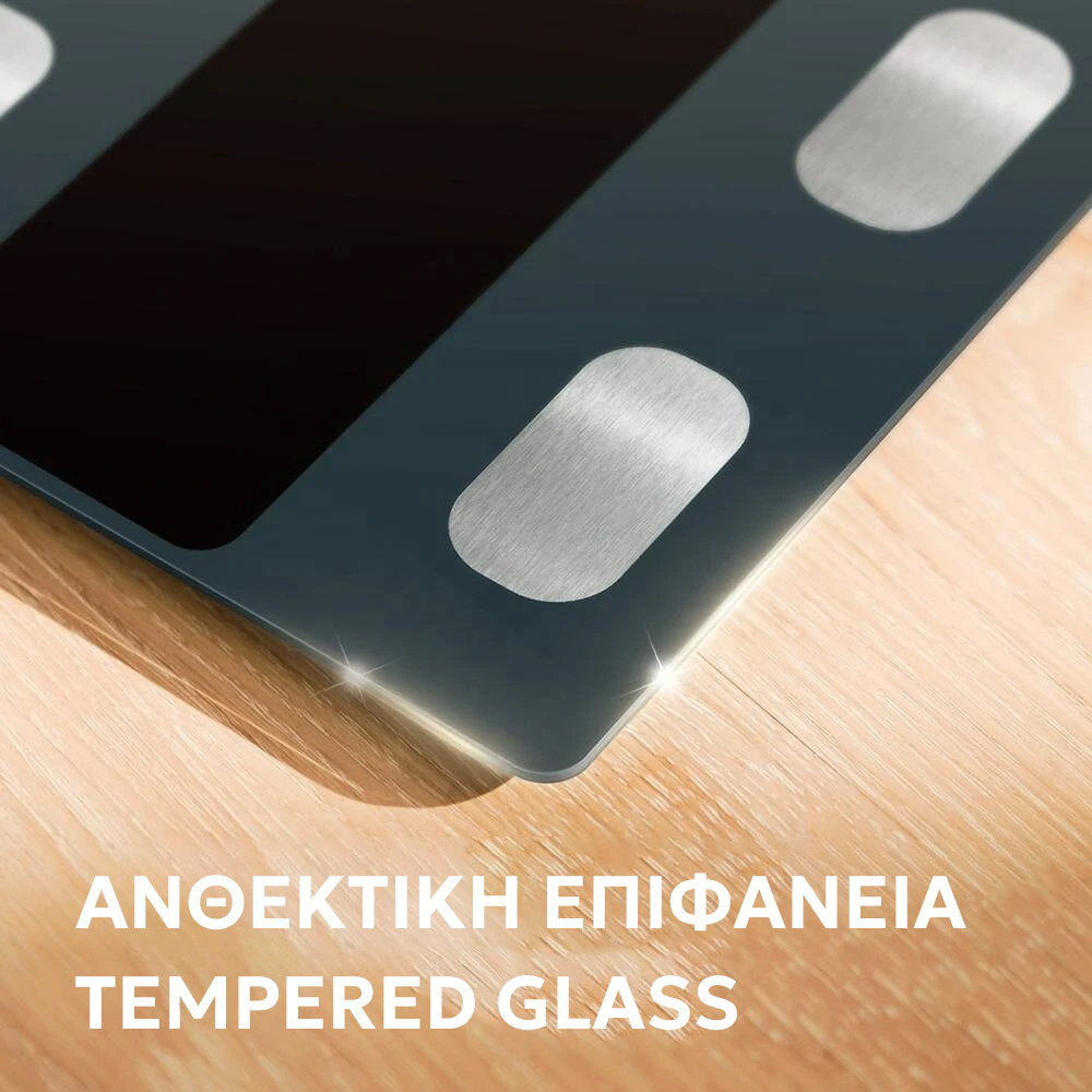 Smart Ζυγαριά Μπάνιου Telemax FG263LB με Λιπομέτρηση και Mobile App
