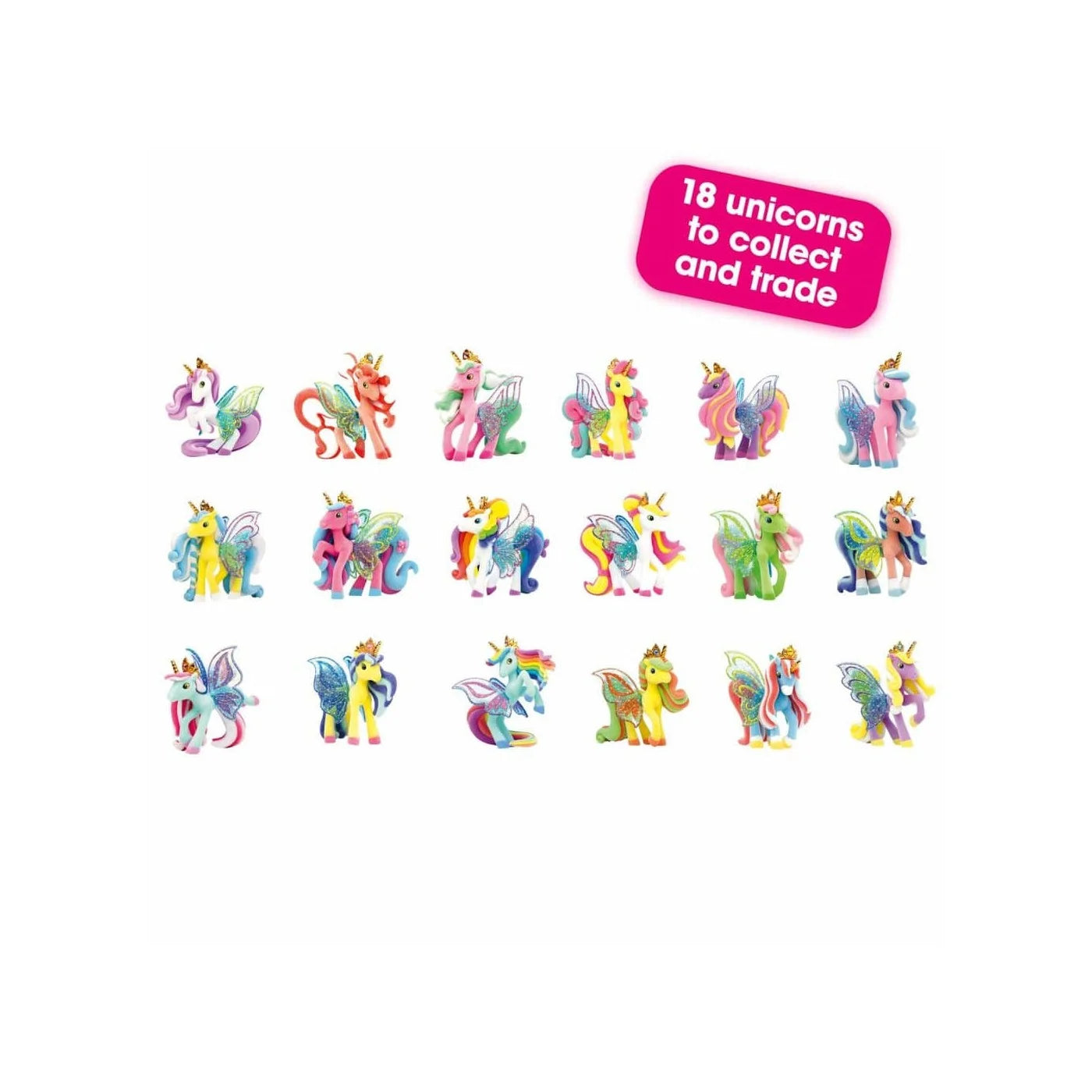 craze Φιγούρα 9εκ. σε σακουλάκι Unicorn Galupy – 1 τμχ