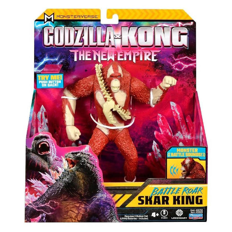 Φιγούρα Δράσης Godzilla X Kong με Ήχους Roar Skar King 18εκ.