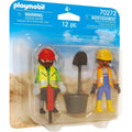 Playmobil Figures Duo Pack Εργάτες Οικοδομών 70272