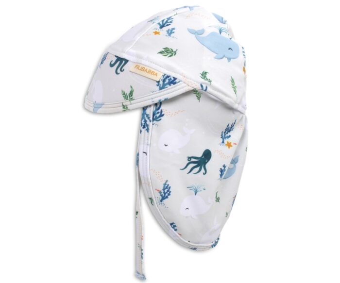 Filibabba Lykke UV Summer Hat – Christian’s Whale Tales one size (1-3 ετών) 108.00572