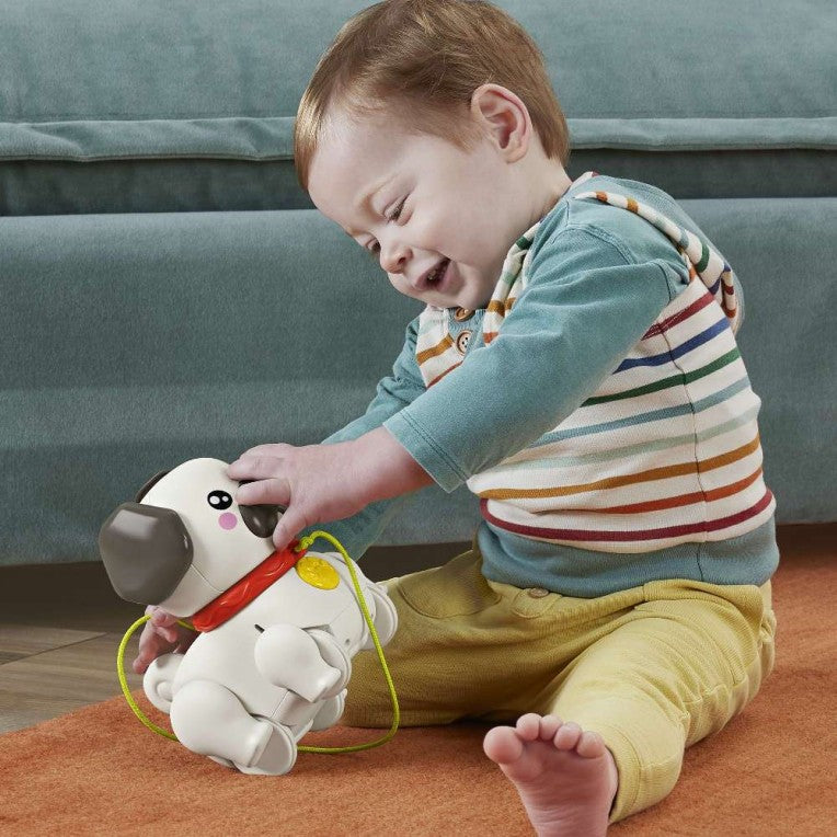 Fisher-Price Pets Συρόμενο Σκυλάκι Pug (HTW94)