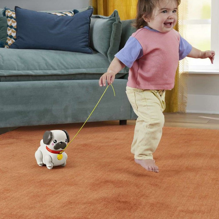 Fisher-Price Pets Συρόμενο Σκυλάκι Pug (HTW94)