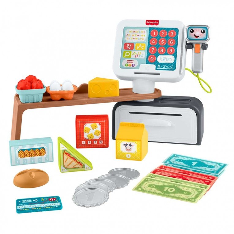 Fisher-Price Παίζω & Μαθαίνω Εκπαιδευτική Ταμειακή Μηχανή (JGW99)