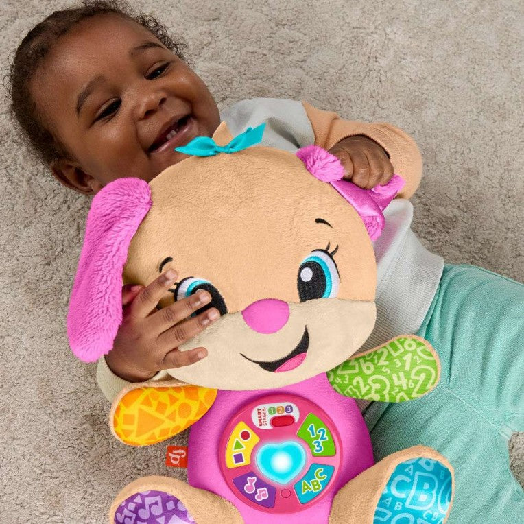 Fisher-Price Παίζω & Μαθαίνω Smart Stages Εκπαιδευτικό Σκυλάκι Ροζ (JFD34)