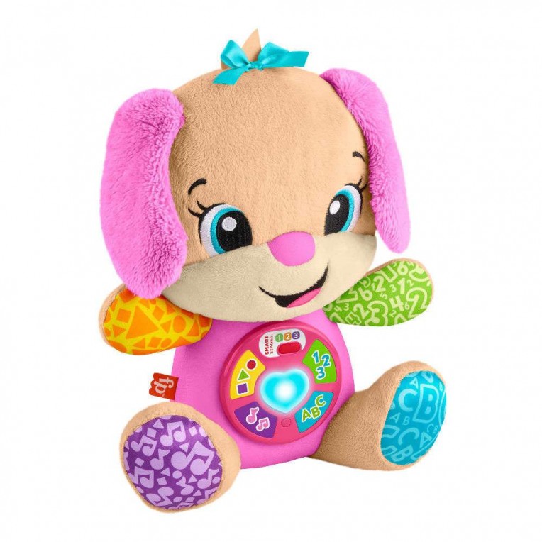 Fisher-Price Παίζω & Μαθαίνω Smart Stages Εκπαιδευτικό Σκυλάκι Ροζ (JFD34)