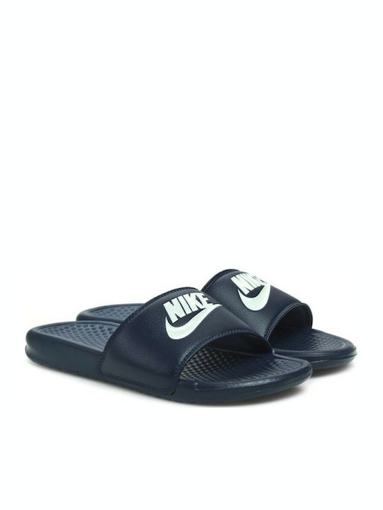 Nike Benassi Just Do It Slides σε Μπλε Χρώμα