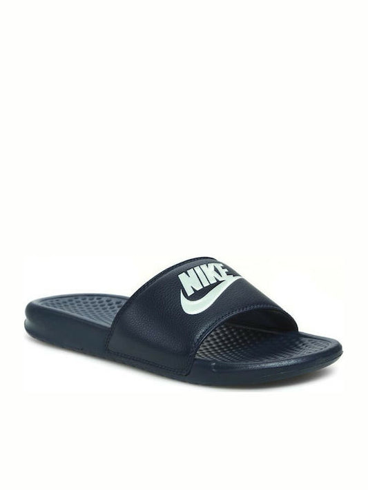 Nike Benassi Just Do It Slides σε Μπλε Χρώμα