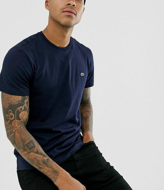 Lacoste Ανδρικό T-shirt Κοντομάνικο Navy