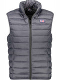 Squola Nautica Italiana Αμάνικο Ανδρικό Μπουφάν Puffer 119148 Μαύρο