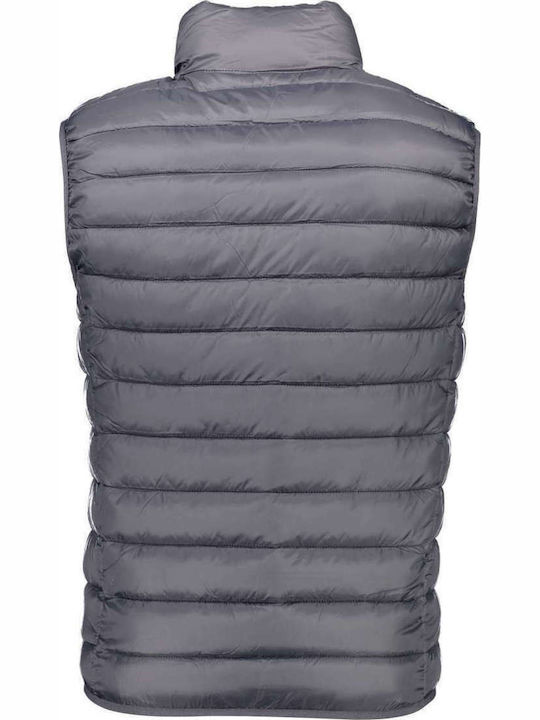 Squola Nautica Italiana Αμάνικο Ανδρικό Μπουφάν Puffer 119148 Μαύρο