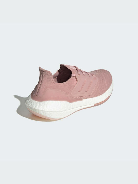 Adidas Ultraboost 22 Γυναικεία Αθλητικά Παπούτσια Running Wonder Mauve / Magic Mauve