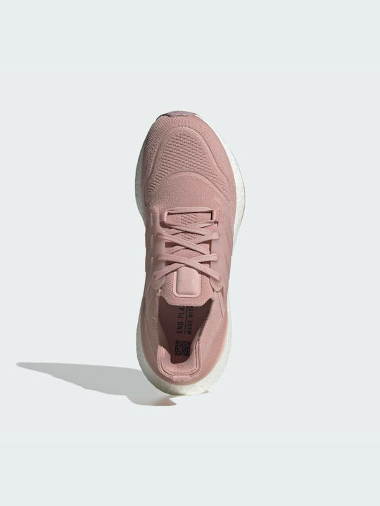 Adidas Ultraboost 22 Γυναικεία Αθλητικά Παπούτσια Running Wonder Mauve / Magic Mauve