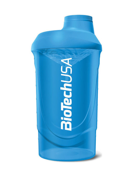 Biotech USA Wave Shaker Πρωτεΐνης 600ml Blue