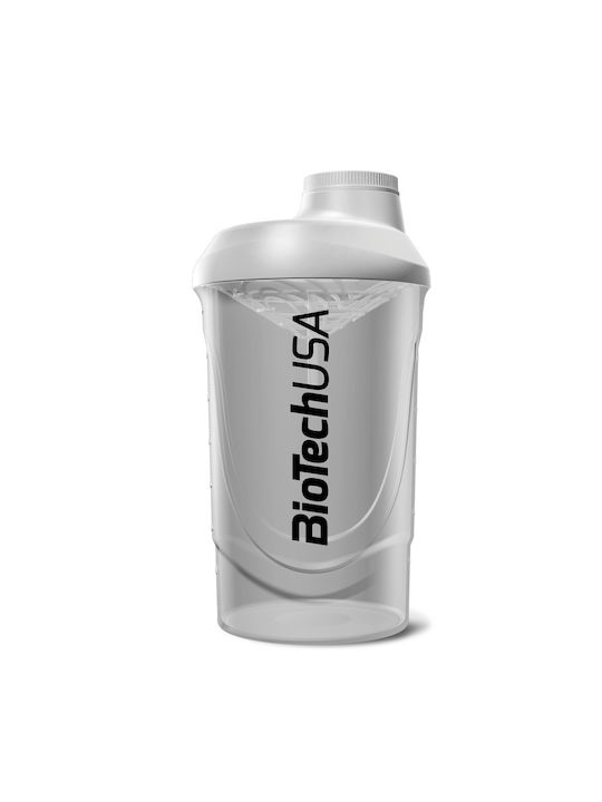Biotech USA Wave Shaker Πρωτεΐνης 600ml White