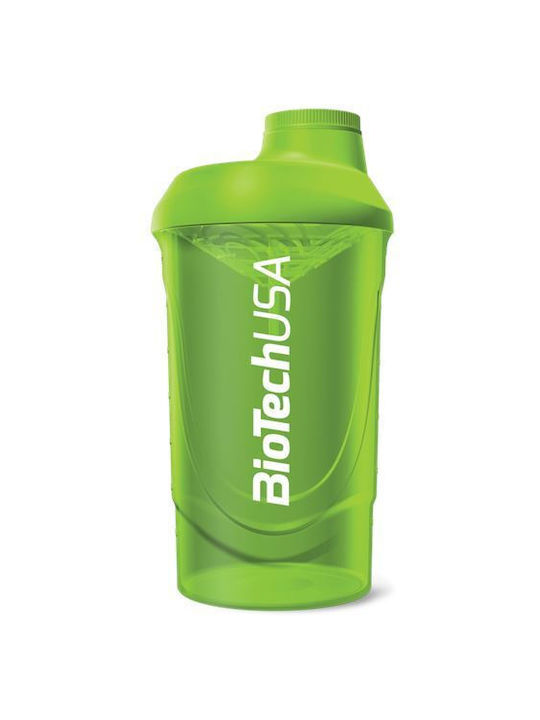 Biotech USA Wave Shaker Πρωτεΐνης 600ml Green