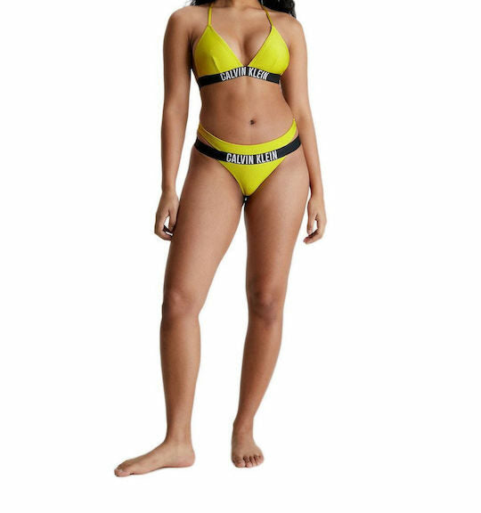 Calvin Klein Bikini String Lemonade Yellow