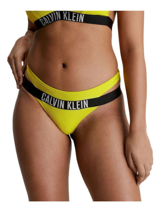 Calvin Klein Bikini String Lemonade Yellow