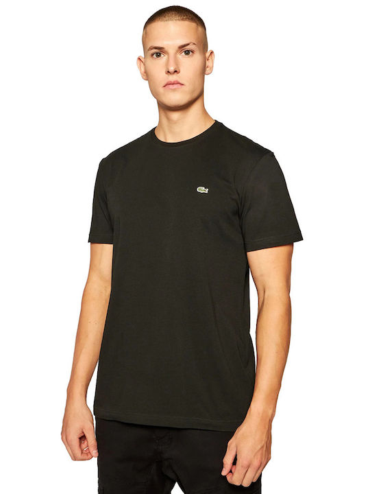 Lacoste Crew Neck Ανδρικό T-shirt TH2038-00-31 Κοντομάνικο Μαύρο