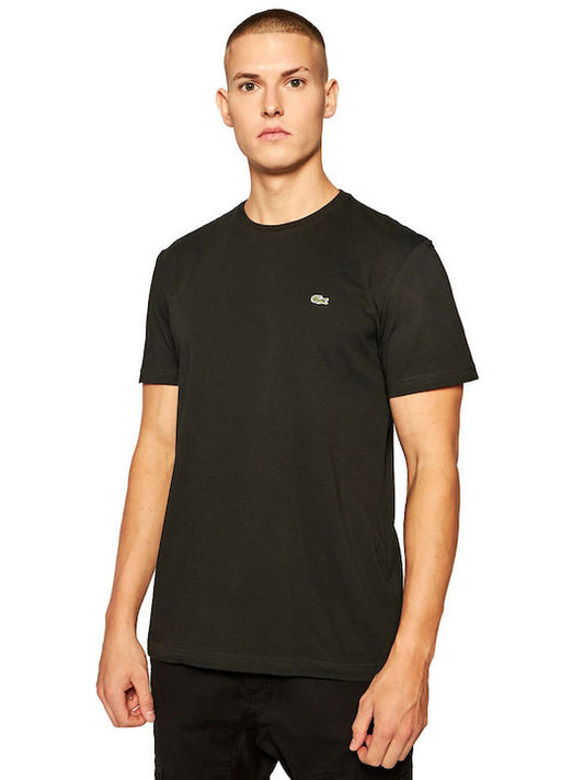 Lacoste Crew Neck Ανδρικό T-shirt TH2038-00-31 Κοντομάνικο Μαύρο