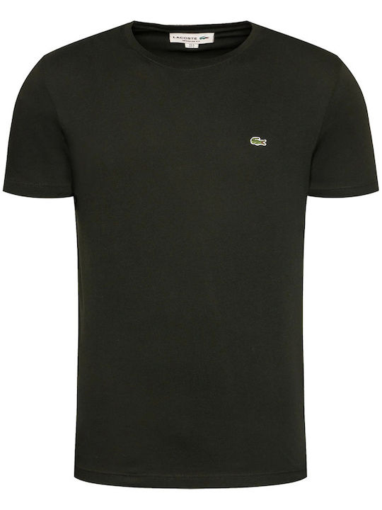 Lacoste Crew Neck Ανδρικό T-shirt TH2038-00-31 Κοντομάνικο Μαύρο
