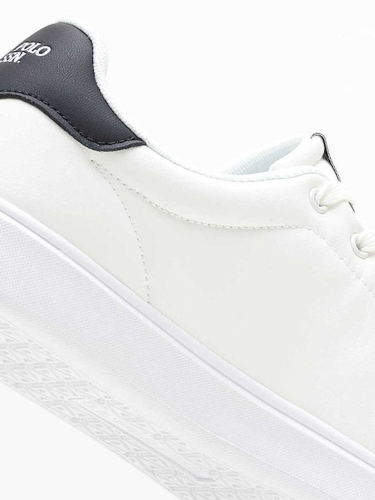 U.S. Polo Assn. Ανδρικο Sneakers Λευκό