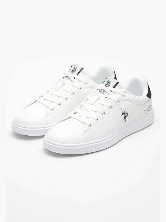 U.S. Polo Assn. Ανδρικο Sneakers Λευκό