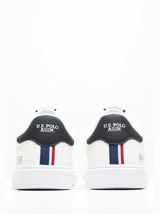 U.S. Polo Assn. Ανδρικο Sneakers Λευκό