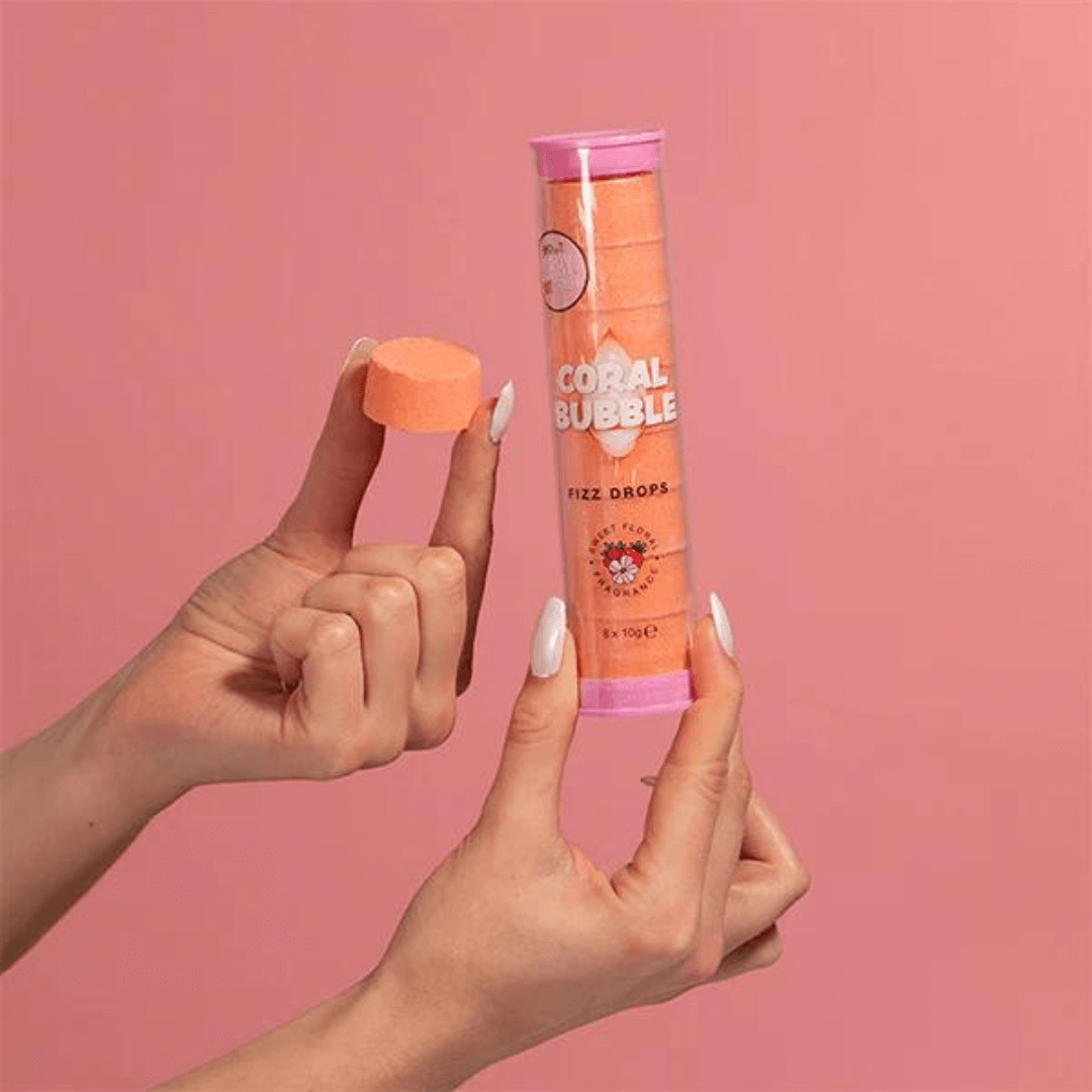 Fizz Drops -CORAL BUBBLE- 8x10gr Sorry Not Sorry | SO...?