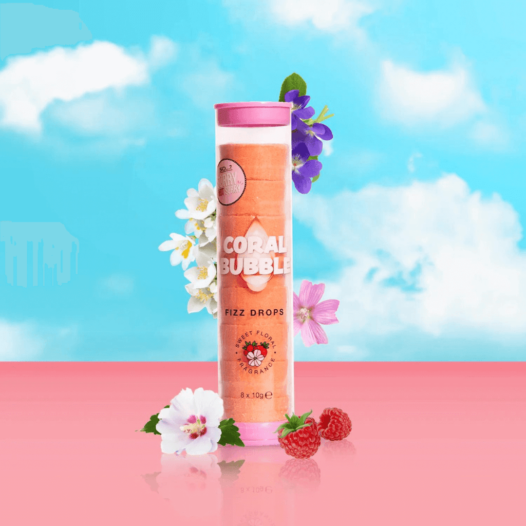 Fizz Drops -CORAL BUBBLE- 8x10gr Sorry Not Sorry | SO...?