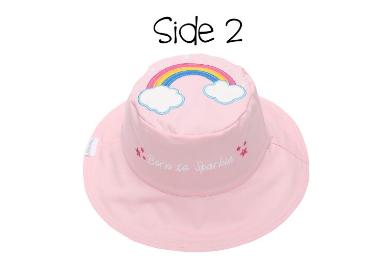 FlapJackKids  Καπέλο Διπλής Όψης UPF 50+ – Μονόκερος (Cotton) FJKSH496