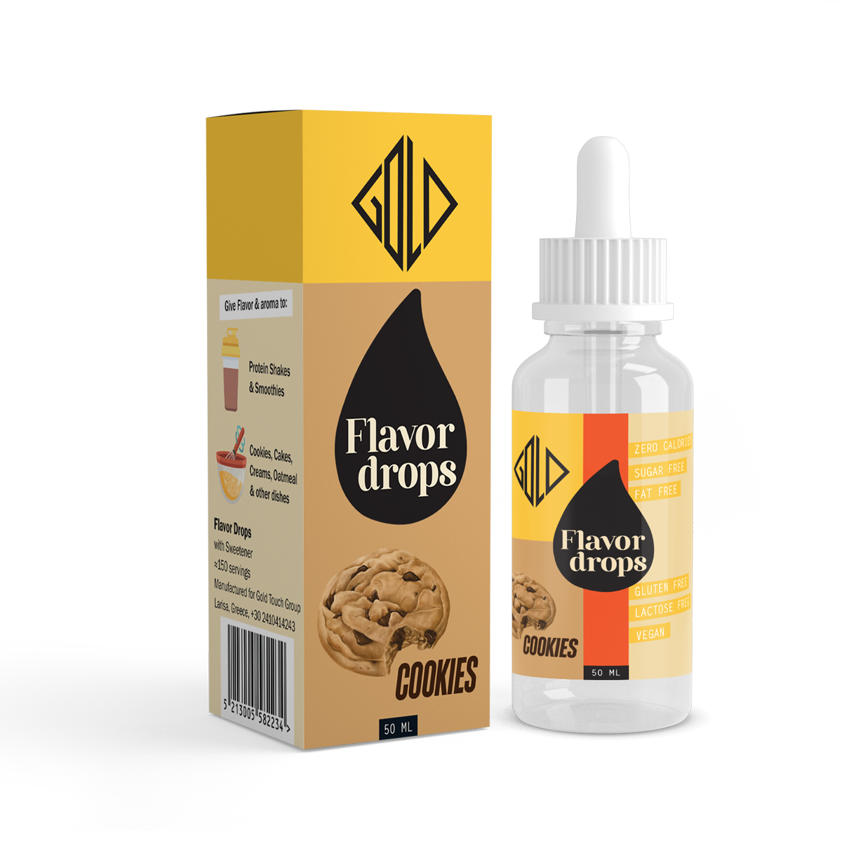 FLAVOR DROPS 50ML – GOLD TOUCH