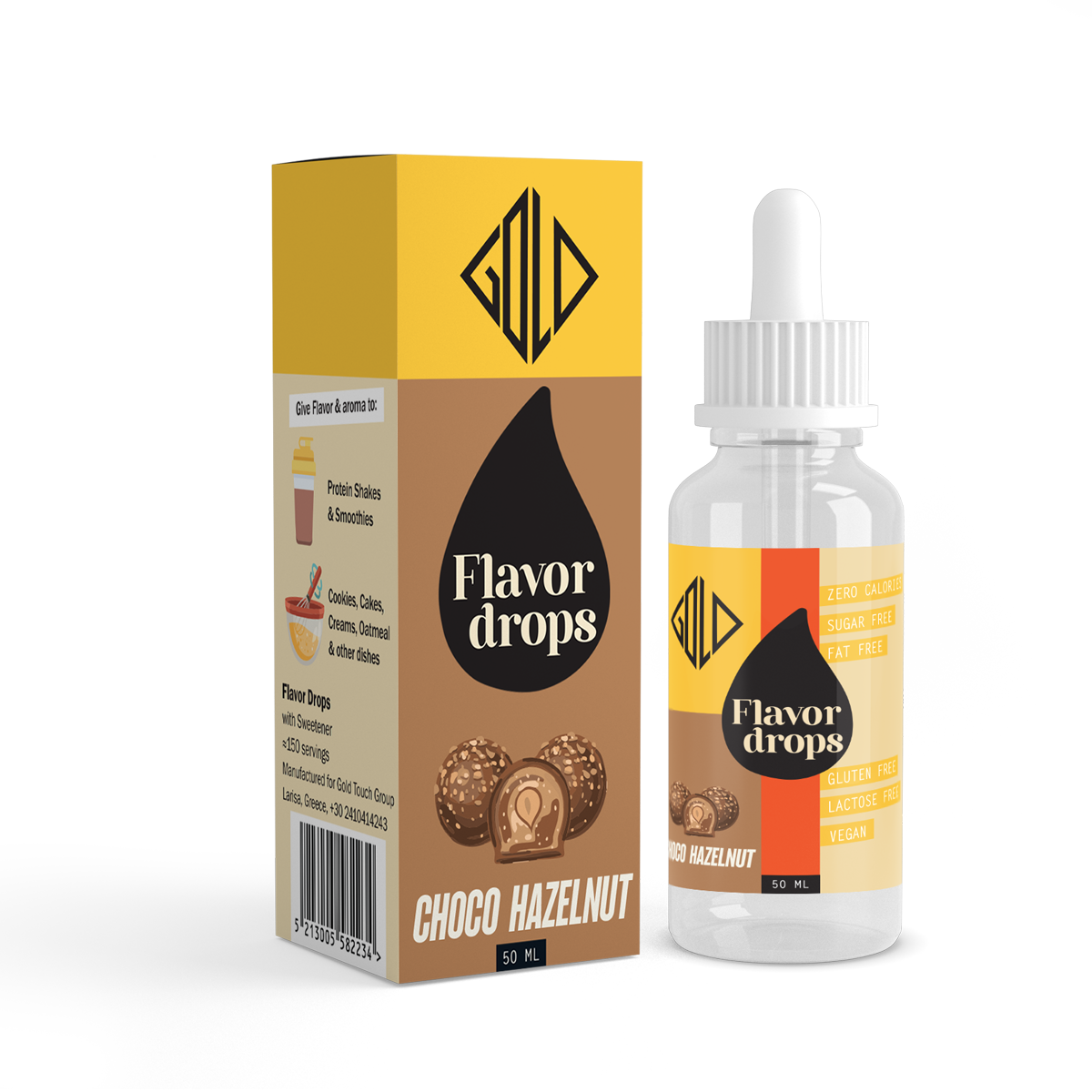 FLAVOR DROPS 50ML – GOLD TOUCH