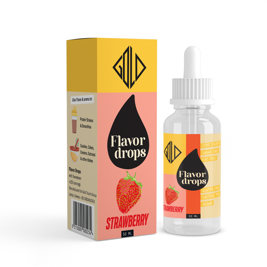 FLAVOR DROPS 50ML – GOLD TOUCH