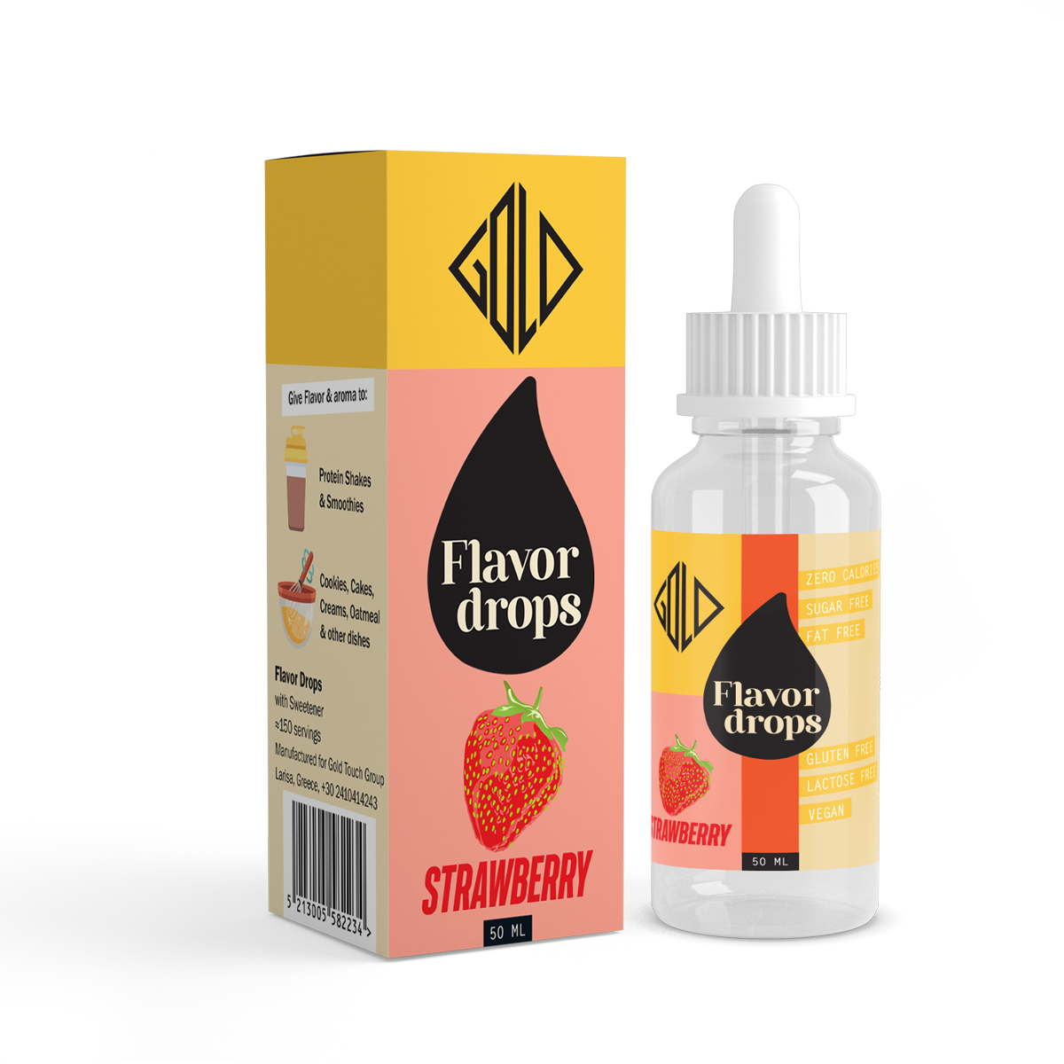 FLAVOR DROPS 50ML – GOLD TOUCH