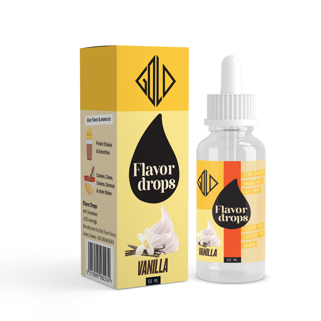 FLAVOR DROPS 50ML – GOLD TOUCH