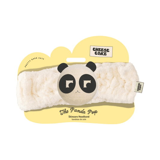 1pc Spa Headband Κορδέλα Μαλλιών Για Skincare &amp; Ντεμακιγιάζ- Panda | Cheesecake