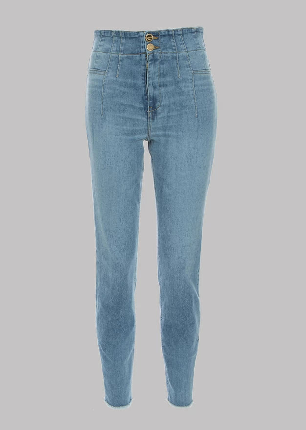 Jean ψηλόμεσο slim fit - 27