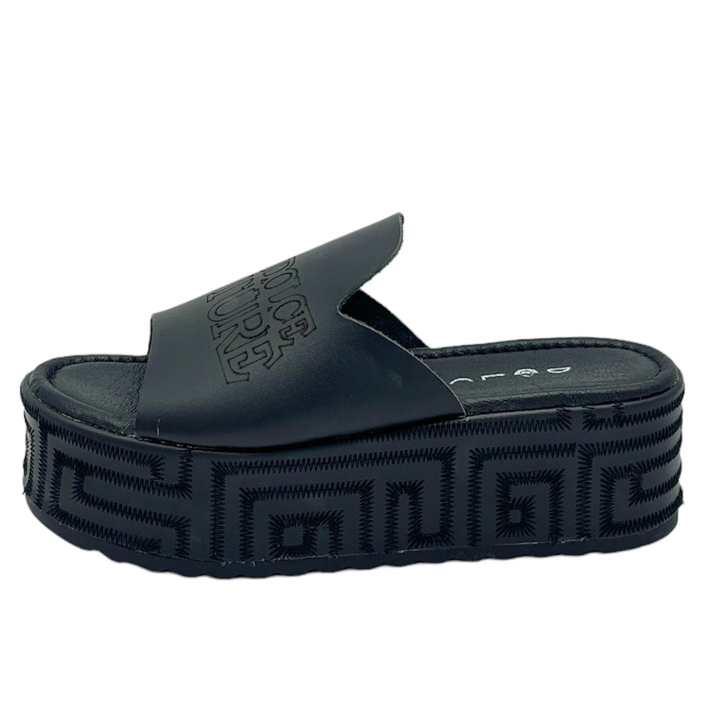 Γυναικεία flatform μαύρα - 38